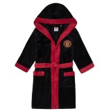 Manchester United halat de baie pentru copii black - 7-8 let