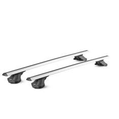 Bare transversale Green Valley Rapido Standard Aluminiu pentru NISSAN Micra Hatchback 2017-prezent, cu prindere pe plafon normal