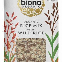 Orez mixt cu orez salbatic bio 500g Biona