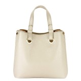 Cumpara ieftin Geanta bej medie din piele naturala 8916 129