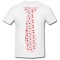 Tricou &quot; Cravata cu inimioare &quot;