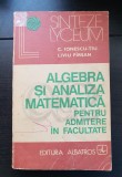 Algebra și analiza matematică pentru admitere &icirc;n facultate - C. Ionescu-Țiu, Liviu P&icirc;rșan