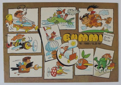 BUMMI , REVISTA PENTRU COPII IN LIMBA GERMANA , No. 16 , 1989 foto