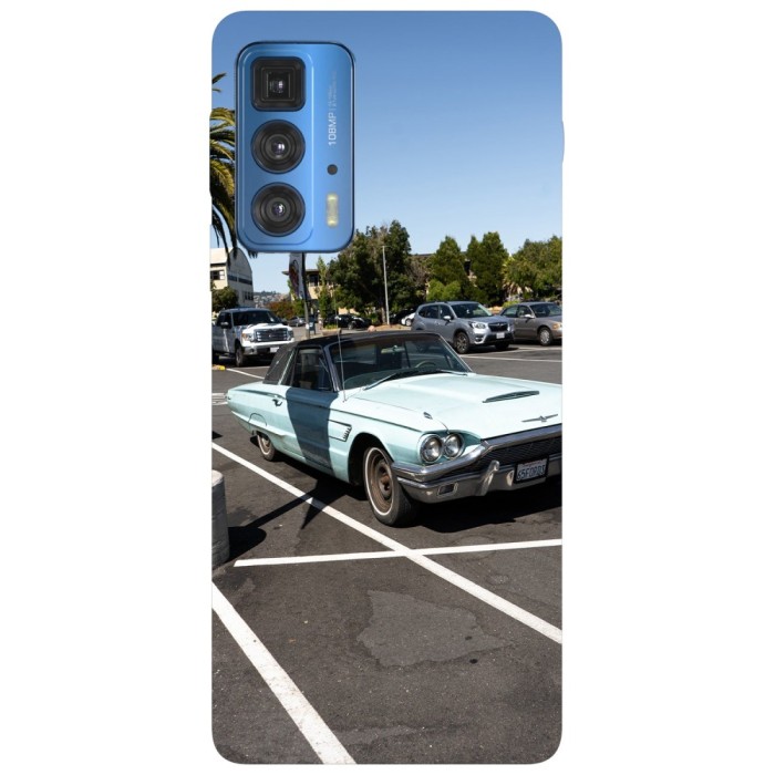 Husa compatibila cu Motorola G20 model Ford Thunderbird, Silicon, TPU, Viceversa