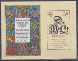 M2 C3 - Timbre foarte vechi - Germania Democrata - DDR - colita dantelata, Istorie, Nestampilat