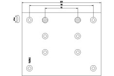 TEXTAR 1949602 Set garnituri de frictiune frana tambur