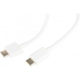 Cablu Date si Incarcare USB-C - USB-C Google, 30W, 3m, Alb