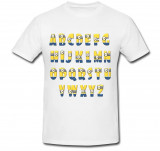 Cumpara ieftin Tricou &quot; Alfabet Minion &quot;