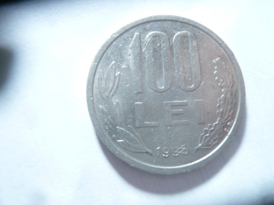 Moneda 100 lei 1995 , cal. slaba foto