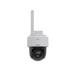 Camera supraveghere IP Wi-Fi rotativa PT Hikvision HiLook PTZ-N2C400I-W(W), 4MP, 2.8mm, IR 30m, audio, microSD, IP66
