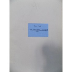 SASA PANA MANUSCRIS, DE V-AR CHEMA NICOLAE , 1959, MANUSCRIS