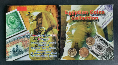 Pliant set monede si bancnote Egipt - A 2613 foto