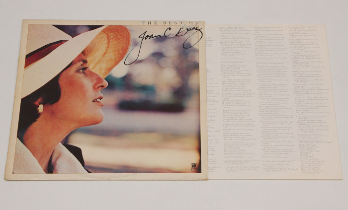 Joan C. Baez - The Best Of Joan C. Baez - disc vinil vinyl LP