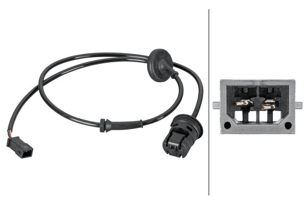 HELLA 6PU 012 806-901 senzor,turatie roata
