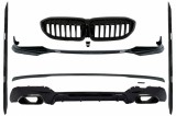 Pachet Exterior Extensii BMW Seria 3 G20 Sedan G21 Touring (2018-2022) M340i Competition Design Negru Lucios Performance AutoTuning