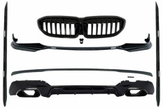 Pachet Exterior Extensii BMW Seria 3 G20 Sedan G21 Touring (2018-2022) M340i Competition Design Negru Lucios Performance AutoTuning