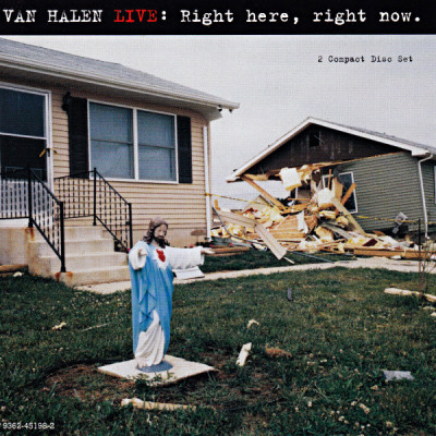 CD 2XCD Van Halen &amp;ndash; Live: Right Here, Right Now. (VG) foto