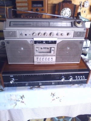 Radio Casetofon Saba Transeuropa RCR 426 An 1981-82 foto