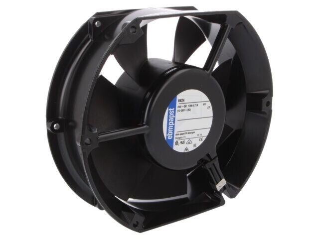 Ventilator EBM-PAPST DC axial 24V 172x150x51mm 405m3/h 57dBA