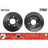 Set discuri frana Ford Probe 2 (Ecp); Mazda 323 S 6 (Bj), 626 4 (Ge), 626 4 Hatchback (Ge), 626 5 (Gf), 626 5 Estate (Gw), 626 5 Hatchback (Gf), Mx-6, Trw