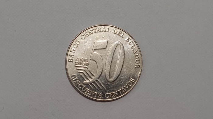 Ecuador -50 Centavos 2000