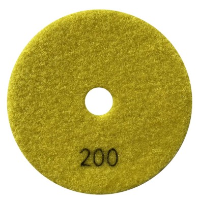 Paduri / dischete diamantate pt. slefuire uscata #200 &amp;Oslash;125mm - DXDY.DRYPAD.125.0200 foto