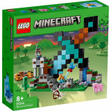 LEGO MINECRAFT AVANPOSTUL SABIEI 21244 SuperHeroes ToysZone