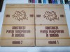 Constructii Transporturi Romania - D. Iordanescu, 2 Vol. (1981, CCCF) - 559+671 pagini