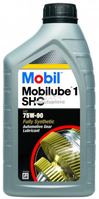 Ulei cutie viteze manuala MOBIL MOBILUBE SHC GL4/GL5 75W90 1L M75W901 foto