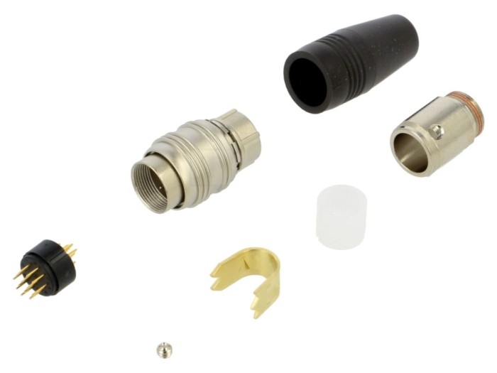 Conector circular HR25 PIN 16 tată 1A