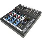 MIXER AUDIO 4 CANALE,BLUETOOTH SI USB STICK,SUNET HI FI,BONUS MICROFON! NOU.