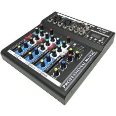 MIXER AUDIO 4 CANALE,BLUETOOTH SI USB STICK,SUNET HI FI,BONUS MICROFON! NOU.
