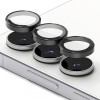 Folie de protectie Camera Spate Ringke pentru Samsung Galaxy S25 FE, Sticla Securizata, Set 2 bucati, Neagra