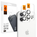 Folie camera pentru iphone 16 / iphone 16 plus (set 2) - spigen glas.tr optik ez fit pro - clear