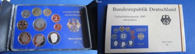 GERMANIA 1997 A, Set, DM, Proof foto