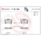 Placute frana Audi A2 (8z0) 02.00-08.05; Seat Ibiza 3 (6l1) 02.02-11.09; Skoda Fabia I (6y2) 08.99-03.08 ; Vw Lupo I (6x1 6e1) 09.98-07.05, Polo (9n
