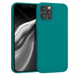 Husa pentru Apple iPhone 12 Pro Max, Silicon, Verde, 53045.57, Carcasa