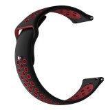 Curea silicon, compatibila Huawei Watch GT 3 42mm, VD Very Dream&reg;, telescoape QR, Black Jam
