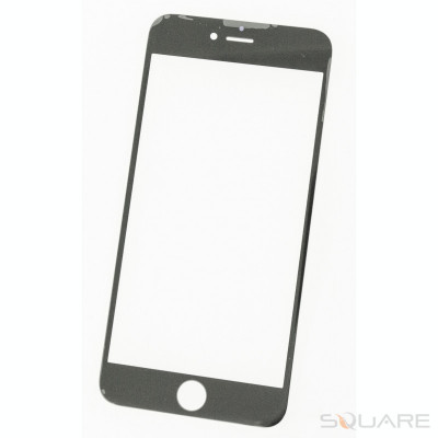 Geam Sticla iPhone 6 Plus, Black foto