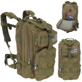 Rucsac Militar Drumetii 26L Impermeabil Verde - Rucsac Tactici, Munte, Camping, Outdoor, Rezistent