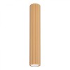 Lampă De Tavan Karbon Din Aluminiu Aurit, 1 Bec Tub Minimalist De Interior