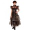 Costum bal Wednesday Addams pentru fete 9-10 ani 134-140 cm