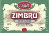 NI457 Etichetă bere blondă Zimbru, Societatea comercială Zimbru SA Iași, &icirc;nceputul anilor 1990