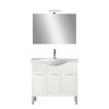 Mobilier complet de baie Nerva Prime 85 alb