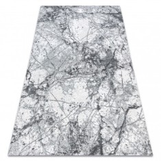 Covor acril VALENCIA 073 Marmură gri deschis / gri inchis, 80x150 cm