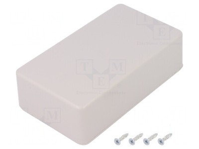 Carcasă universală ABS gri 71mm x 124mm x 38mm foto