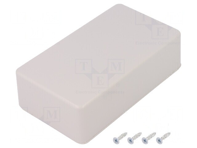 Carcasă universală ABS gri 71mm x 124mm x 38mm