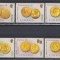 ROMANIA 2006 LP1710 ISTORIA MONEDEI DE AUR SERIE MNH