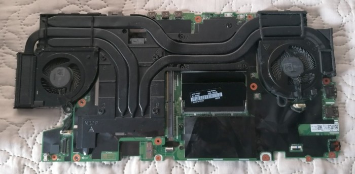 Cooler si Radiator Fan Heatsink ThinkPad P15 Gen 2, FRU 5H41B77203