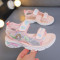 Sandale roz pudra pentru fetite - Angel (Marime Disponibila: Marimea 31)